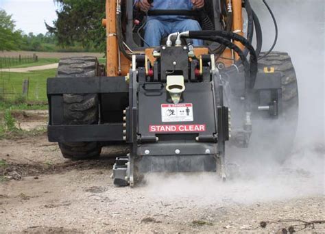 mini skid steer cold planer|milling attachment for skid steer.